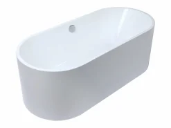 Bañera exenta blanca - acrílico - 170 x 75 X 58 cm - KATOUCHA^Shower & Design Sale