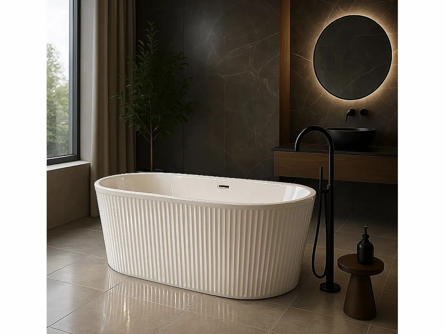 Bañera exenta CORBIN 150 cm^STANO