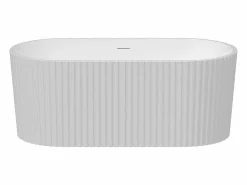 Shower & Design Bañera exenta de acrílico - brillante - 230L - 170 x 75 x 58 cm - ALIENA Blanco Discount