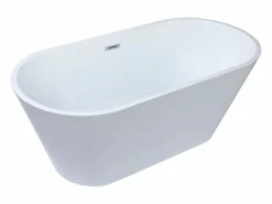 Bañera exenta design blanca, acrílico, 150 x 70 x 58 cm, TWIGGY^Shower & Design Online