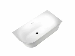 STANO Bañera Rinconera|Bañera Semi Exenta|Bañera exenta ELIZABETH 170 cm Angulo a la derecha