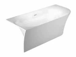 STANO Bañera Rinconera|Bañera Semi Exenta|Bañera exenta ELIZABETH 170 cm Angulo a la derecha