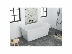 Bañera exenta rectangular - 197 L - 130 x 70 x 55 cm - - Acrílico - SPICARA^Shower & Design Best