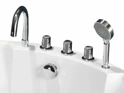 Shower & Design Bañera Exenta|Bañera exenta redonda de acrílico 150x150x58 cm LINDA