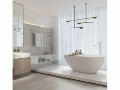 Bañera moderna Solid Surface HELSINKI exenta 150 cm^STANO New