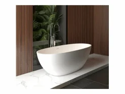STANO Bañera Exenta|Bañera moderna Solid Surface MALMO exenta 165 cm