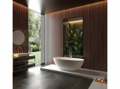 STANO Bañera Exenta|Bañera moderna Solid Surface MALMO exenta 165 cm