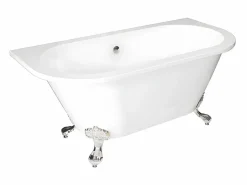 Bañera retro exenta con patas - 154 L - 150 x 74 x 61 cm - Acrílico - SPARUS^Shower & Design Discount