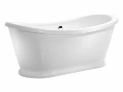 ROGIER & MOTHES Bañera Con Patas|Bañera retro PITTSBURGH con desagüe y sifón incluido 177 cm