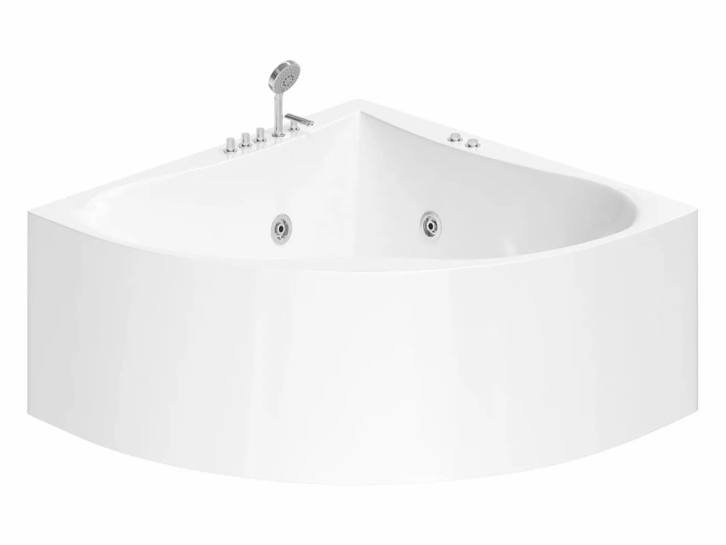 Bañera rinconera de 263 l 135 x 135 x Altura 57cm AGYNESS^Shower & Design Best