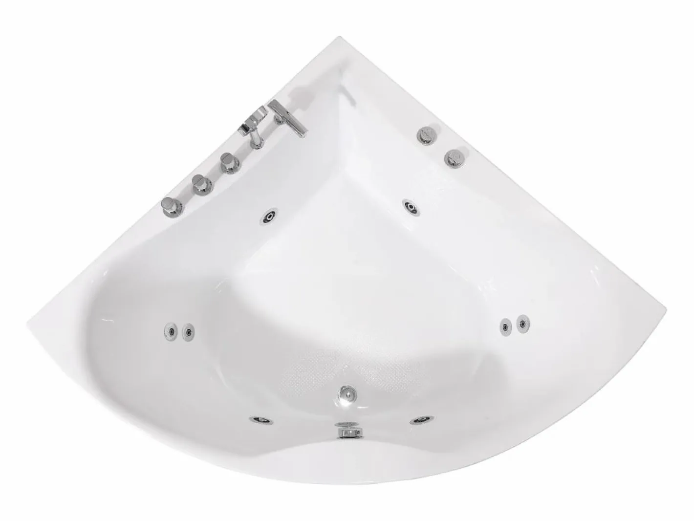 Bañera rinconera de 263 l 135 x 135 x Altura 57cm AGYNESS^Shower & Design Best