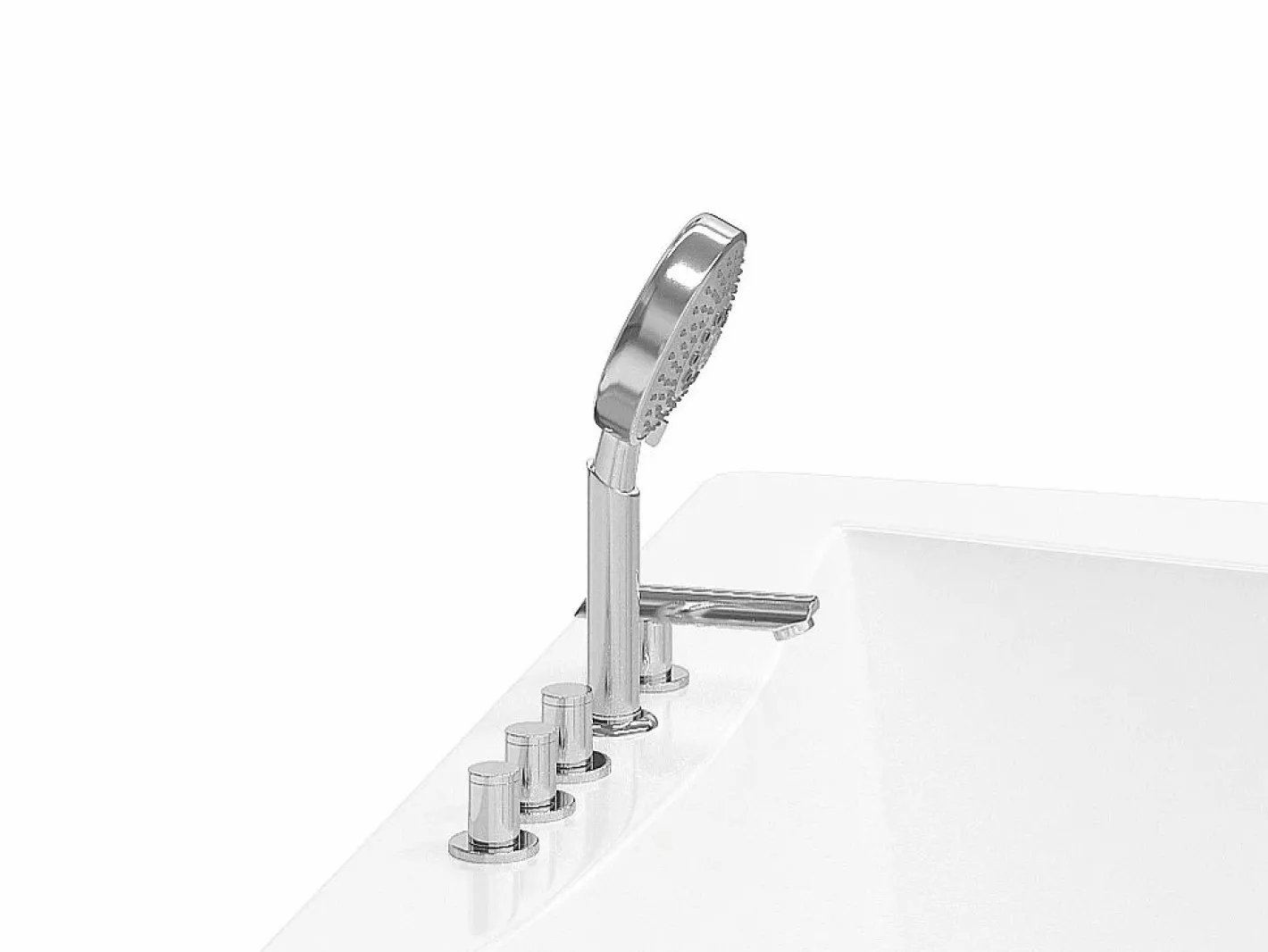 Bañera rinconera de 263 l 135 x 135 x Altura 57cm AGYNESS^Shower & Design Best