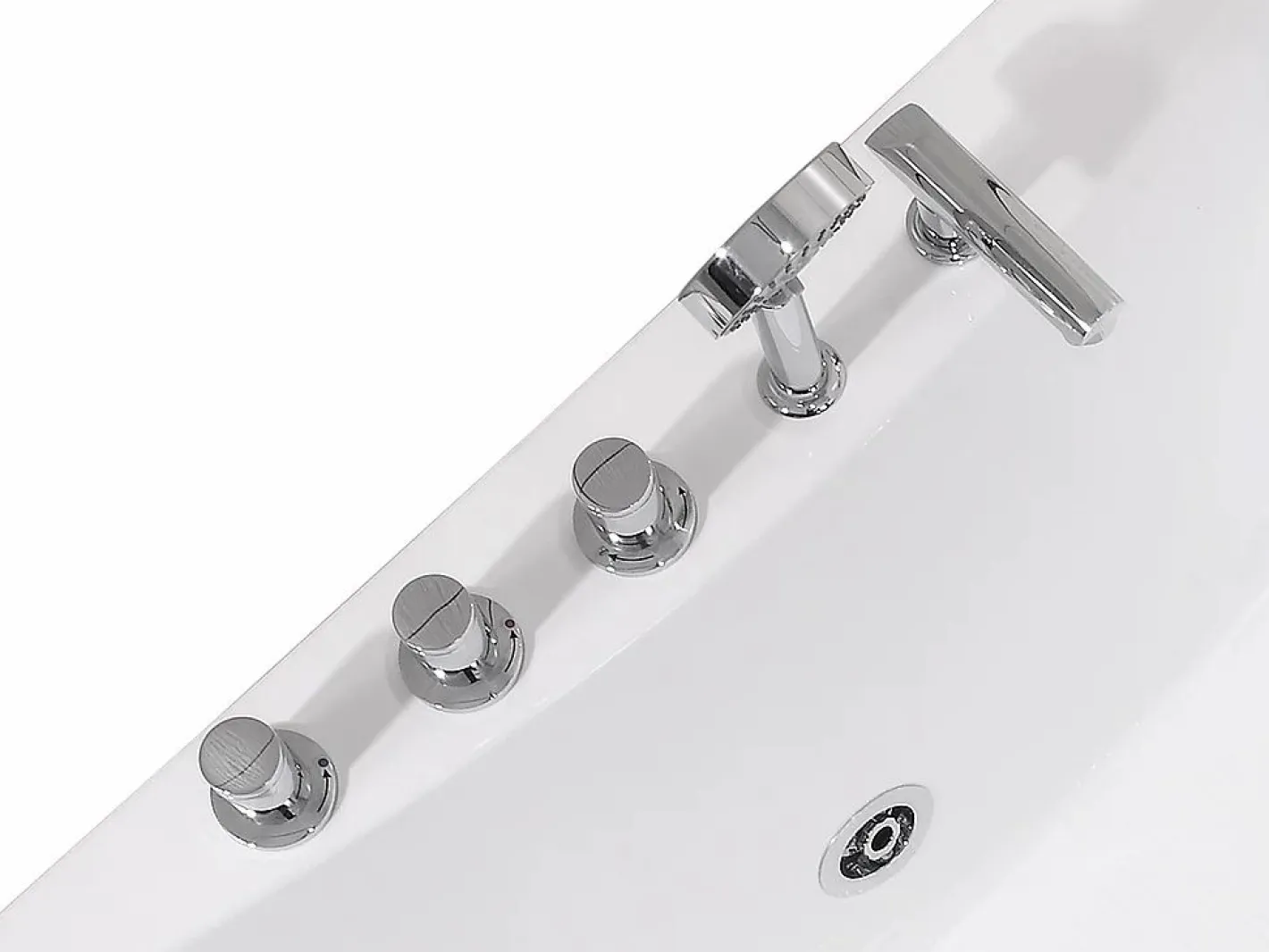 Bañera rinconera de 263 l 135 x 135 x Altura 57cm AGYNESS^Shower & Design Best