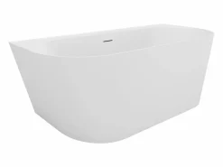 Shower & Design Bañera Semi Exenta|Bañera semi exenta - 230 L - 160 x 75 x 58 cm - mate - Acrílico - AMOBIA
