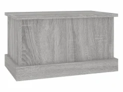 Accesorios De Almacenaje|Baúl almacenaje madera contrachapada sonoma 50x30x28 cm ES666404
