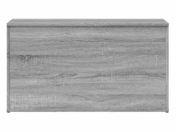 vidaxl Baúl Y Arcón|Baúl de almacenaje madera contrachapada Sonoma 84x42x46 cm