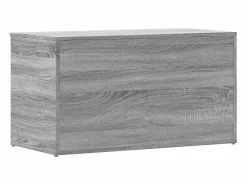 vidaxl Baúl Y Arcón|Baúl de almacenaje madera contrachapada Sonoma 84x42x46 cm
