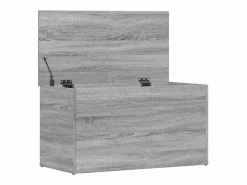 vidaxl Baúl Y Arcón|Baúl de almacenaje madera contrachapada Sonoma 84x42x46 cm