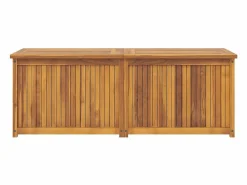 vidaxl Baúl De Jardín|Baúl de jardín madera maciza de teca 150x50x55 cm