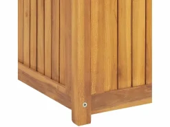 Baúl de jardín madera maciza de teca 175x50x55 cm^vidaxl Outlet