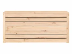 Baúl de jardín madera maciza de pino 101x50,5x46,5 cm^vidaxl Sale