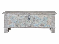 Giner y colomer Baúl de madera mango tonos pastel Multicolor Online