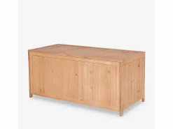 Baúl de madera para guardar herramientas de jardín Teal^ Discount