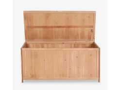 Baúl de madera para guardar herramientas de jardín Teal^ Discount