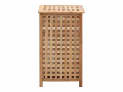 Baúl de ropa 39 x 39 x 65 cm Madera maciza de nogal^ Sale