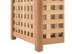 Baúl de ropa 77,5x37,5x46,5 cm Madera maciza de nogal Marru00f3n Discount