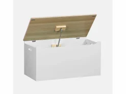 Sweeek Baúl infantil ideal para juguetes Blanco Outlet