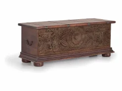 Giner y colomer Baúl Y Arcón|Accesorios De Almacenaje|Baúl madera de mango marron bicolor