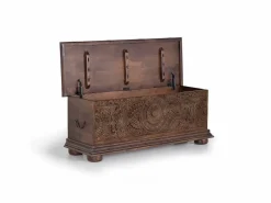 Giner y colomer Baúl Y Arcón|Accesorios De Almacenaje|Baúl madera de mango marron bicolor