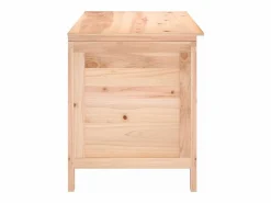 vidaxl Baúl De Jardín|Baúl para cojines de jardín madera maciza abeto 99x50x56,5 cm