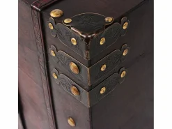 vidaxl Baúl Y Arcón|Accesorios De Almacenaje|Baúl vintage de madera 66x38x40 cm