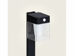 Baliza de Pie Exterior Solar LED 1,5W 46cm Aluminio con Sensor de Movimiento Efren Square^Ledkia Sale