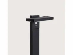 Baliza de Pie Exterior Solar LED 4W 50cm Aluminio con Sensor de Movimiento Bran^Ledkia