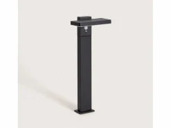 Baliza de Pie Exterior Solar LED 4W 50cm Aluminio con Sensor de Movimiento Bran^Ledkia