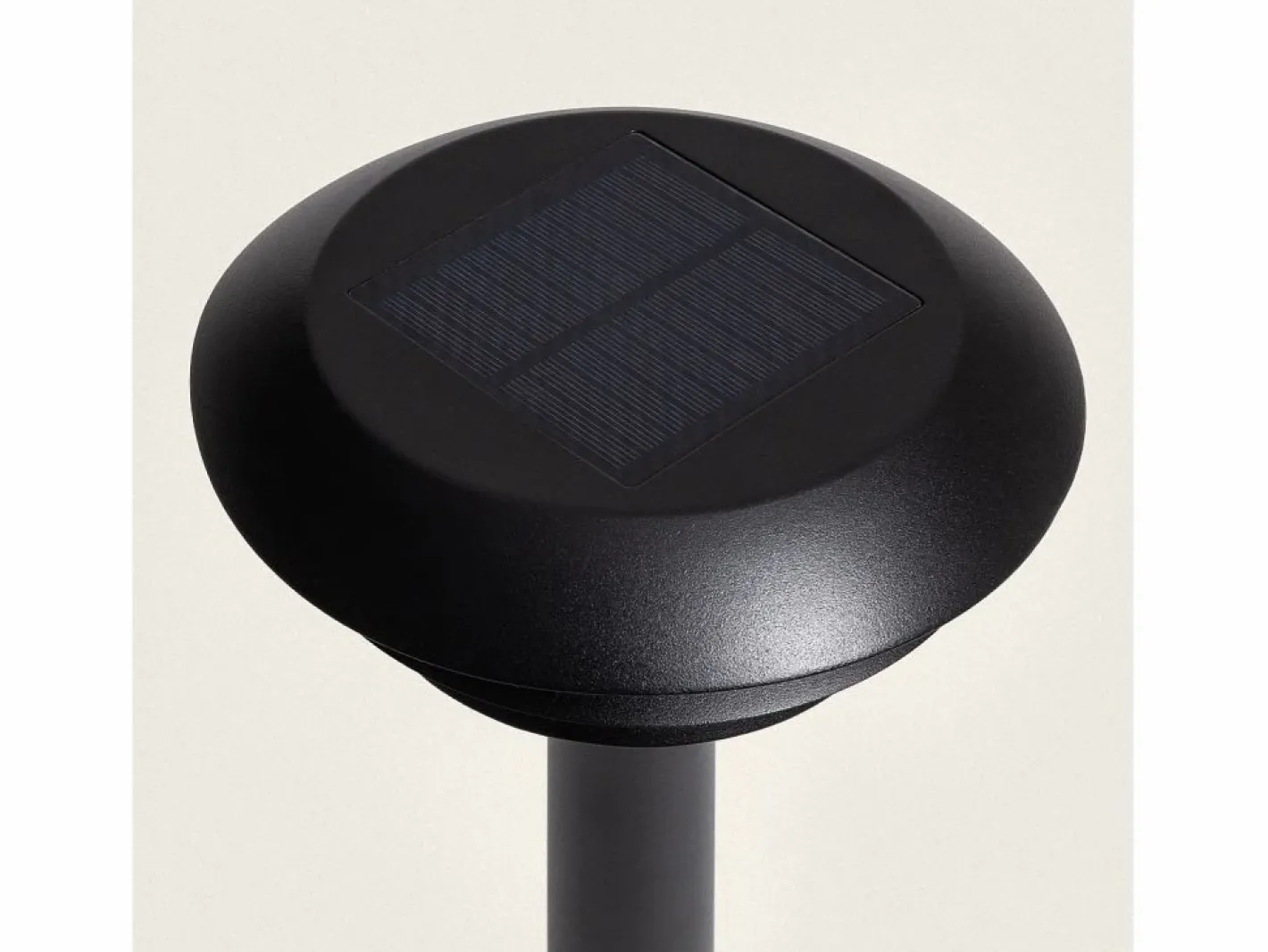 Ledkia Energía Solar|Baliza de Pie Exterior Solar LED 1,5W 50cm Acero Inoxidable Biel