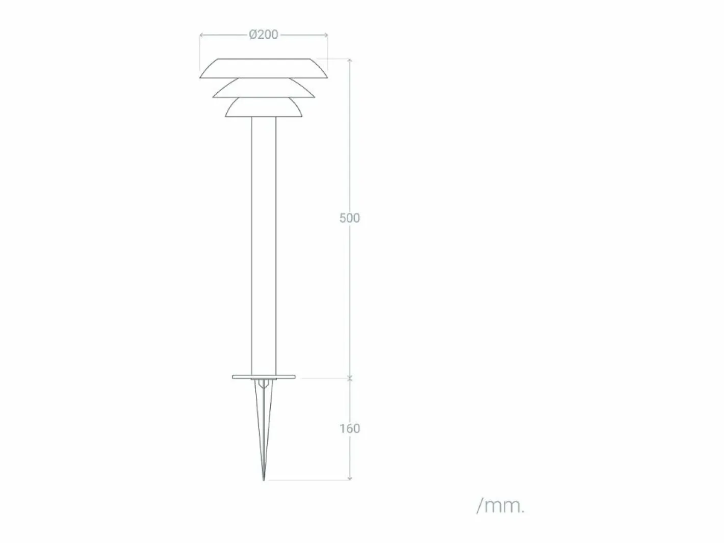 Ledkia Energía Solar|Baliza de Pie Exterior Solar LED 1,5W 50cm Acero Inoxidable Biel