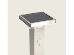 Baliza de Pie Exterior Solar LED 5W 50cm Acero Inoxidable con Sensor de Movimiento Barton Square^Ledkia Outlet