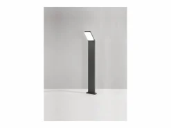 Baliza LED de jardín Path - 12 W, IP65, 1050 lm, 60 cm de altura, 3000 K, aluminio pintado, color antracita - Perenz Gris Best