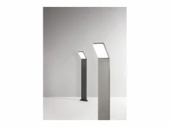 Baliza LED de jardín Path - 12 W, IP65, 1050 lm, 60 cm de altura, 3000 K, aluminio pintado, color antracita - Perenz Gris Best