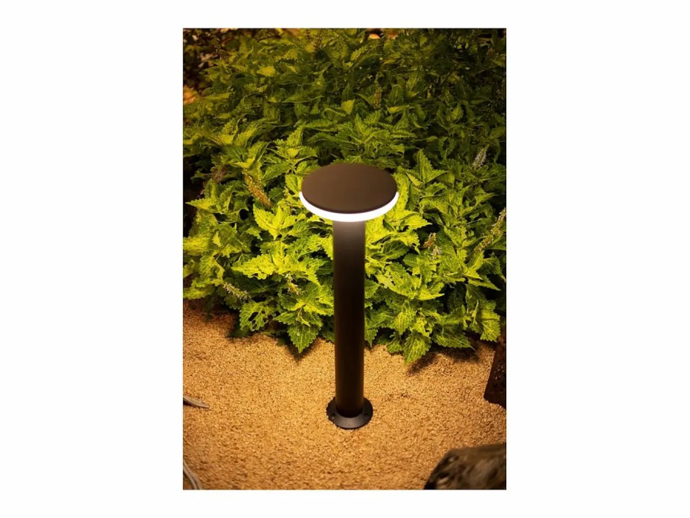 Baliza LED Mac Floor Corten 4000K - 12W IP65 de 30 cm de altura para exterior en aluminio - Downlight - Beneito & Faure Marru00f3n Best