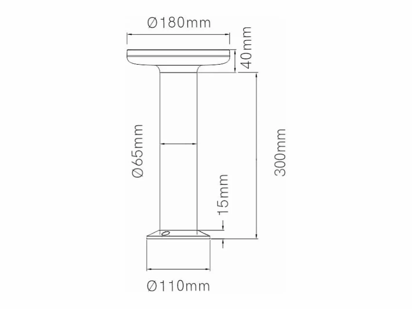 Baliza LED Mac Floor Corten 4000K - 12W IP65 de 30 cm de altura para exterior en aluminio - Downlight - Beneito & Faure Marru00f3n Best