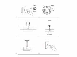 Baliza LED Mac Floor Corten 4000K - 12W IP65 de 30 cm de altura para exterior en aluminio - Downlight - Beneito & Faure Marru00f3n Best