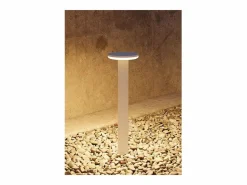 Baliza LED Mac Floor XL 3000K - 12W IP65 60cm de altura para exterior en aluminio - Downlight - Beneito & Faure Blanco Hot