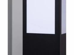 Ledkia Energía Solar|Baliza Solar Exterior LED Superficie Pie 40cm con Detector de Movimiento Kenya 3000K Blanco Cálido