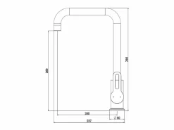 Baltic mezclador para fregadero cromado^Essebagno Discount