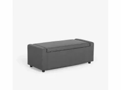 Banco con almacenamiento de tela para dormitorio y recibidor Merak -^AHD Sale
